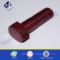 hardware supplies from China standard size TEFLON bolt and nut